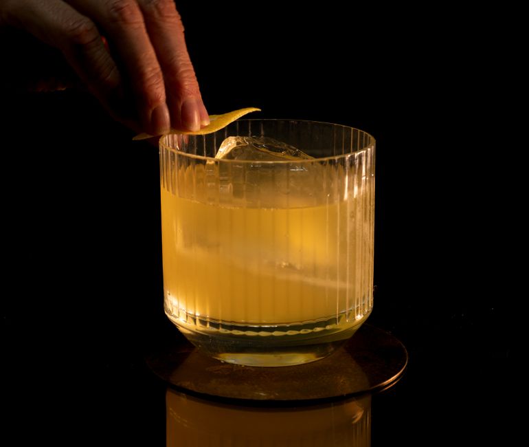 Yuzu Choco cocktail photo