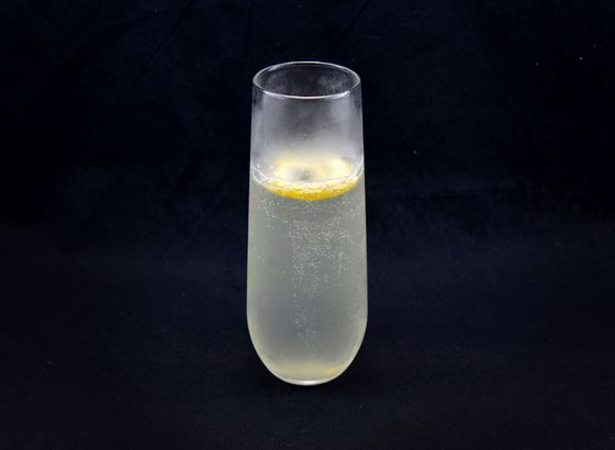 French 75 cocktail photo