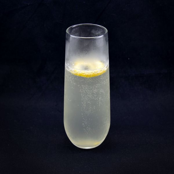 French 75 cocktail photo